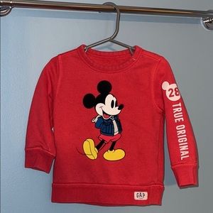 Limited edition GAP Mickey Mouse sweatershirt